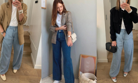 How to Style Wide Leg Jeans
